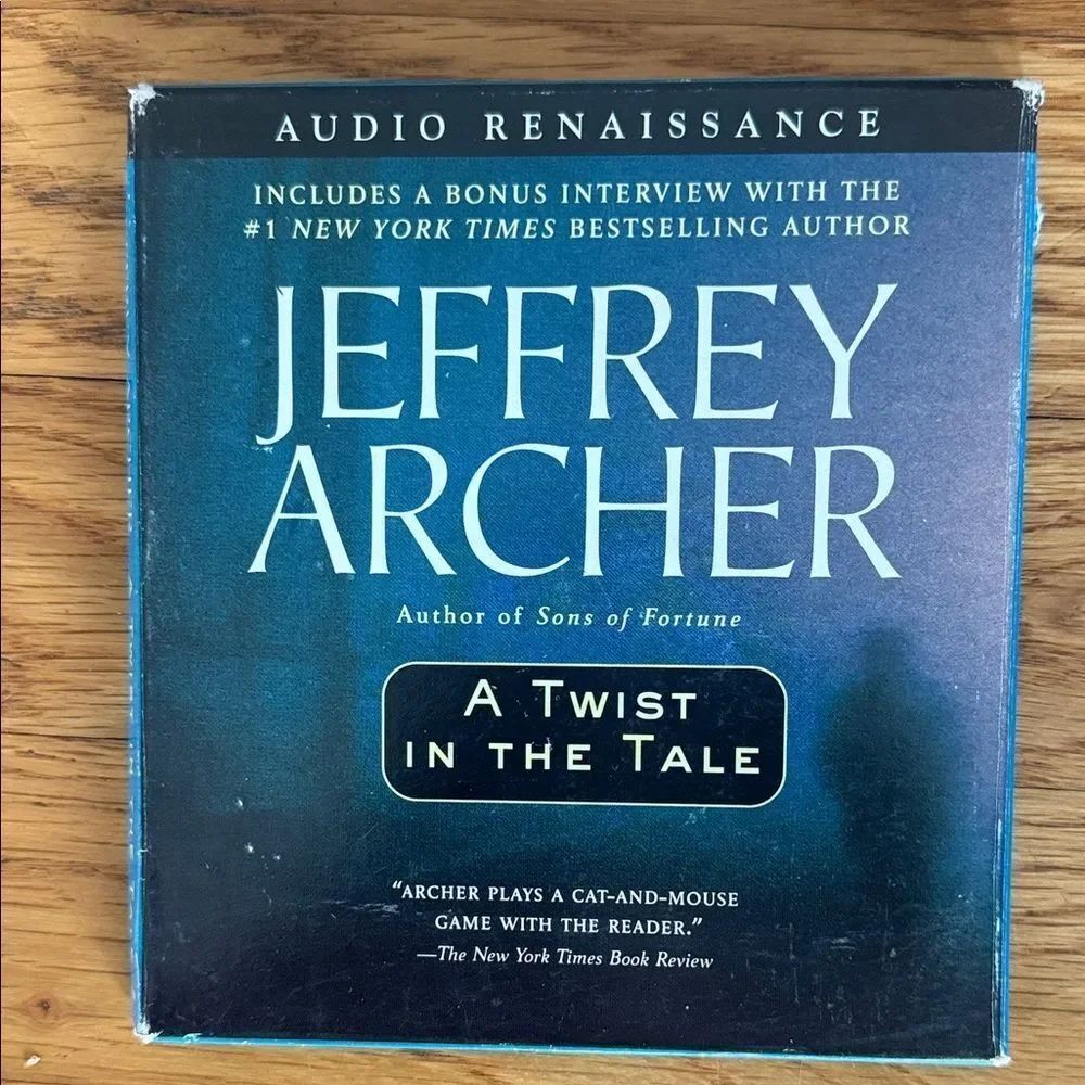 Jeffrey Archer 'A Twist in the Tale' Audiobook!